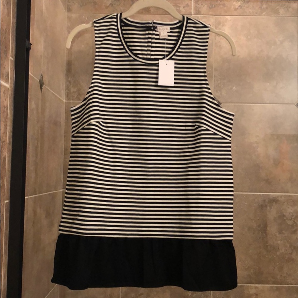 Jcrew striped tank